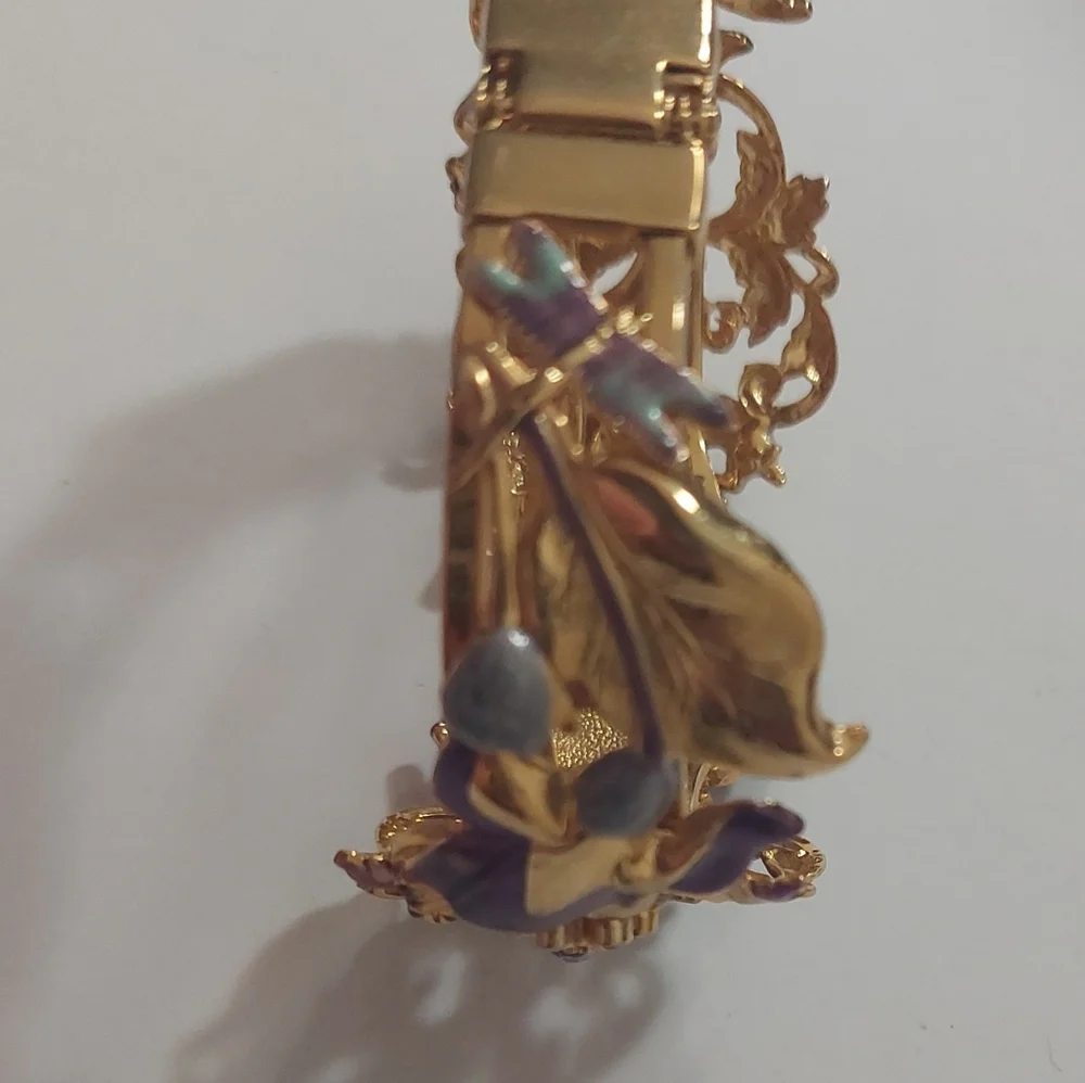 Kirks Folly Legacy Cloudwalker Dreams Cuff Bracelet Gold Tone Unicorn NEW - Picture 6 of 9